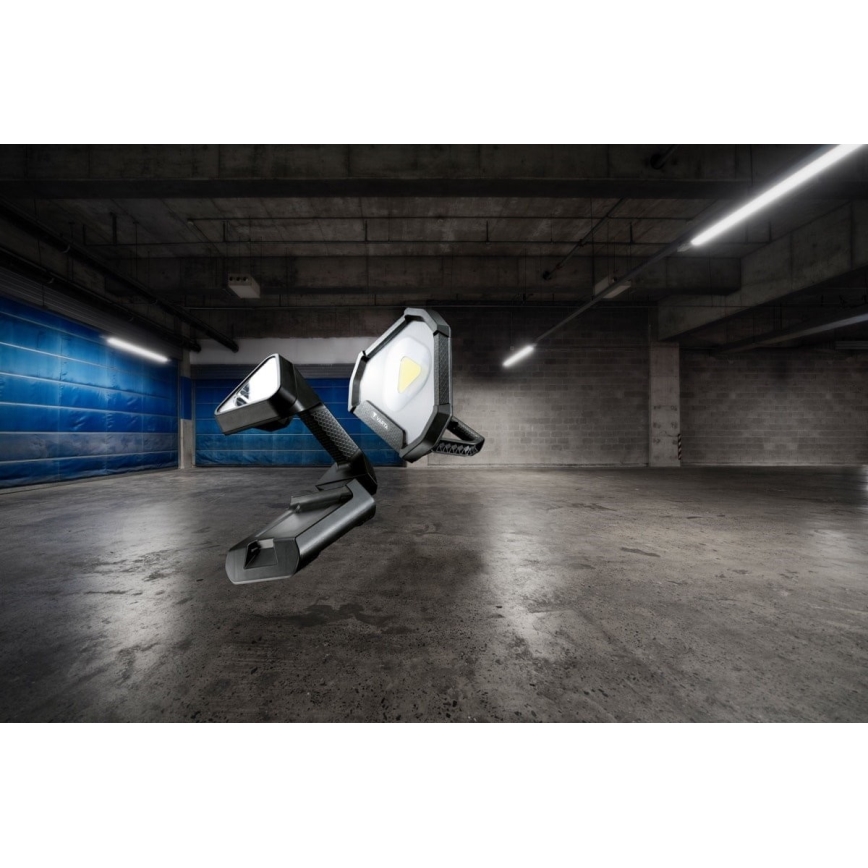 Varta 18647101401 - Светодиодный переносной фонарь WORK FLEX LED/12W/5V 5200mAh IP54