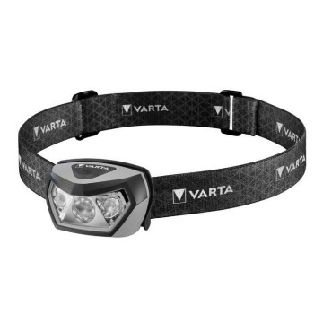 Varta 18650101401 - Світлодіодний налобний ліхтар з регулюванням яскравості та бездротовою зарядкою OUTDOOR SPORTS LED/5V 1800 mAh IPX7
