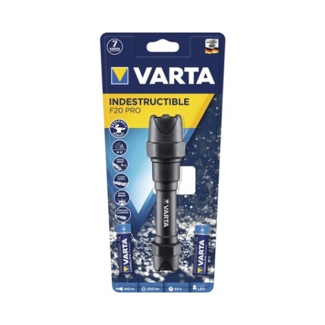 Varta 18711101421 - LED Ліхтарик INDESTRUCTIBLE LED/1W/2xAA