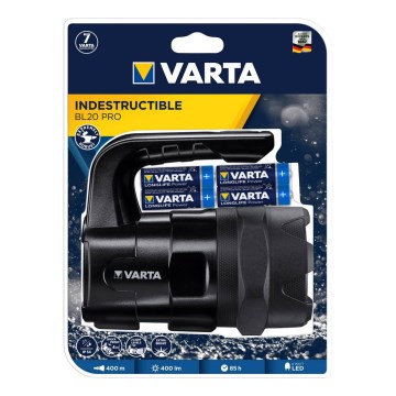 Varta 18751 - Светодиодный фонарик LED/6W/6xAA IP54