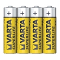 Varta 2006 - Угольно-цинковая батарейка SUPERLIFE AA 1,5V 4 шт.