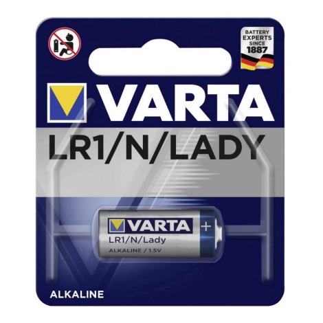 Varta 4001 - 1 шт. Лужна батарея LR1/N/LADY 1,5V