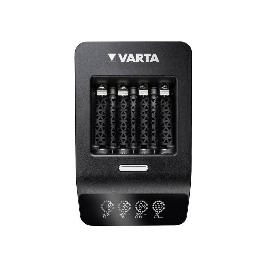 Varta 40084  - LCD Розумний зарядний пристрій ULTRA FAST+  4xNiMH AA 2100 mAh 230V