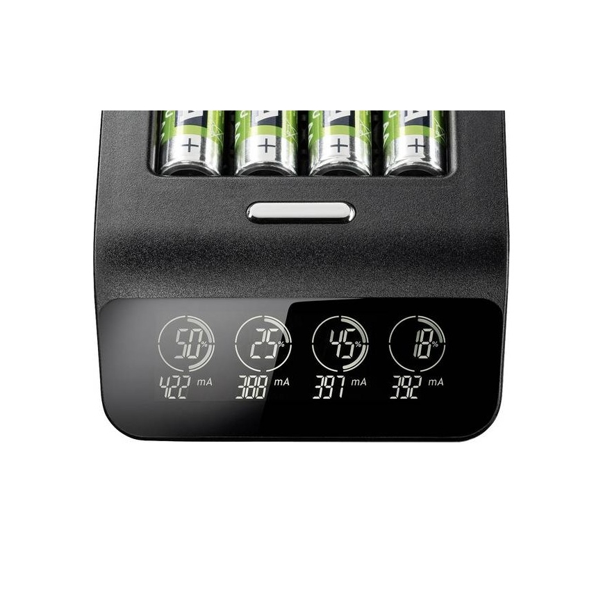 Varta 40084  - LCD Розумний зарядний пристрій ULTRA FAST+  4xNiMH AA 2100 mAh 230V