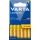 Varta 4103101746 - 6 шт. Лужна батарейка LONGLIFE AAA 1,5V