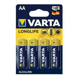 Varta 4106 - Щелочная батарейка LONGLIFE EXTRA AA 1,5V 4 шт.