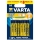 Varta 4106 - Щелочная батарейка LONGLIFE EXTRA AA 1,5V 6 шт.