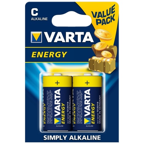 Varta 4114 - Щелочная батарейка ENERGY C 1,5V 2 шт.