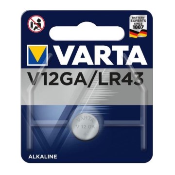 Varta 4278101401 - 1 шт. Лужна кнопкова батарейка ELECTRONICS V12GA 1,5V