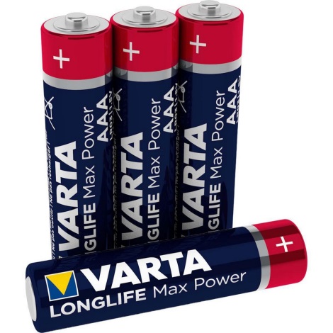 Varta 4703101404 - Щелочная батарейка LONGLIFE AAA 1,5V 4 шт.