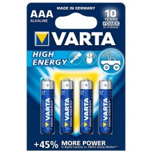 Varta 4903 - Щелочная батарейка HIGH ENERGY AAA 1,5V 4 шт.