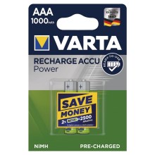Varta 5703301402 - Щелочная батарейка RECHARGE AAA  1.2V 2 шт.