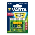 Varta 5716 - 4 шт. акумуляторні батареї ACCU AA NiMH/2600mAh/1,2V