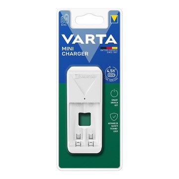 Varta 57656101401 - Зарядное устройство для аккумуляторов 2xAA/AAA 230V