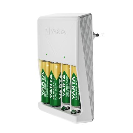 Varta 57657101451 - Зарядний пристрій 4xAA/AAA 2100mAh 230V