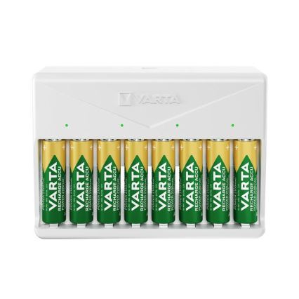 Varta 57659101401 - Зарядное устройство для аккумуляторов 8xAA/AAA 5 В