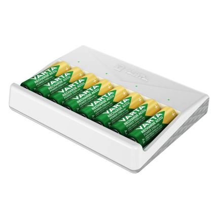 Varta 57659101401 - Зарядное устройство для аккумуляторов 8xAA/AAA 5 В