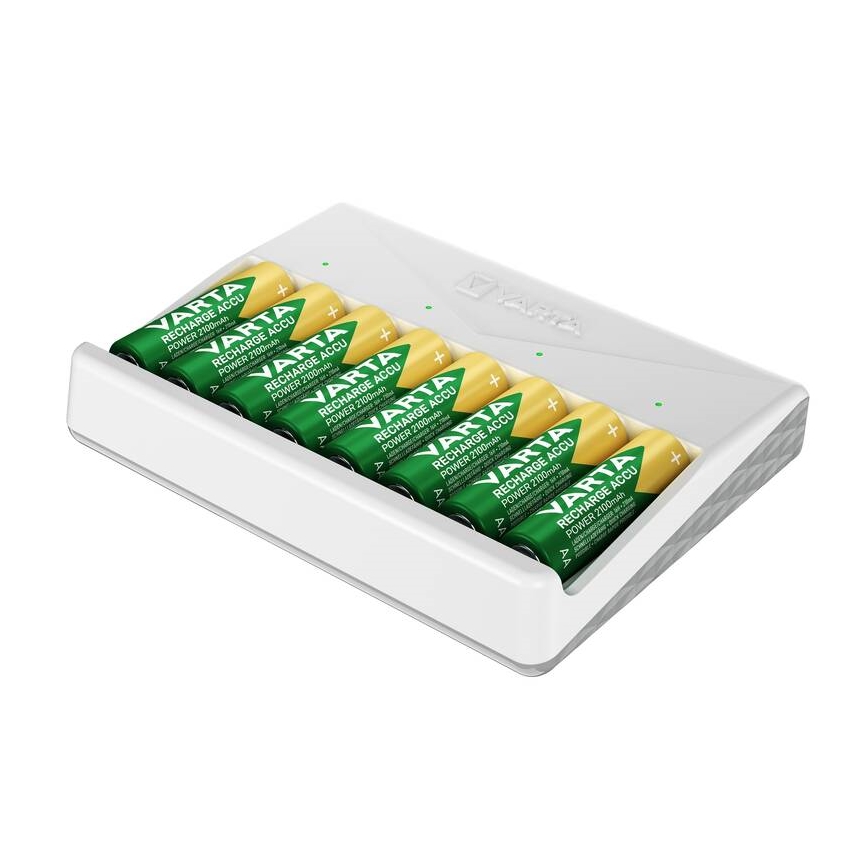 Varta 57659101401 - Зарядное устройство для аккумуляторов 8xAA/AAA 5 В