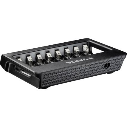 Varta 57681 - Умное зарядное устройство с LCD-дисплеем 8xAA/AAA зарядка 2ч