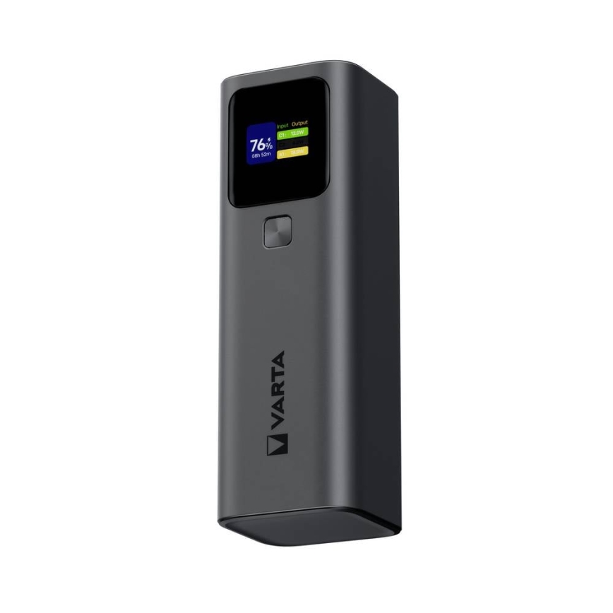 Varta 57984101111 - Портативний зарядний пристрій з LED-дисплеєм Power Delivery 27000 mAh/140W/3,7V