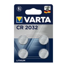 Varta 6032101404 - 4 шт Літієва кнопкова батарейка ELECTRONICS CR2032 3V