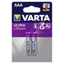 Varta 6103301402 - 2 шт Літієва батарейка ULTRA AAA 1,5V