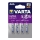 Varta 6103301404 - 4 шт Літієва батарейка ULTRA AAA 1,5V
