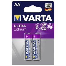 Varta 6106 - 2 шт. Літієва батарея ULTRA AA 1,5V