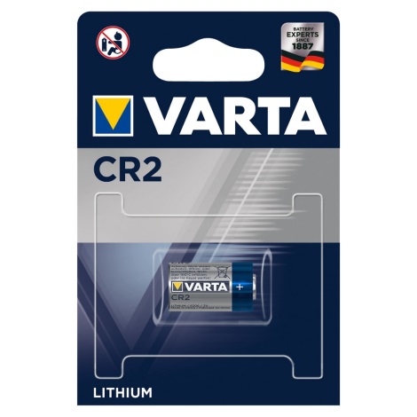 Varta 6206 - 1 шт. Літієва батарея PHOTO CR2 3V
