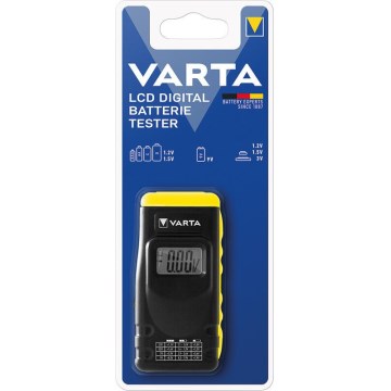 Varta 891101401 - Тестер заряда аккумуляторов и батарей LCD Battery Tester 3V