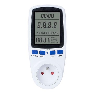 Ваттметр и счетчик электроэнергии 3600W/230V