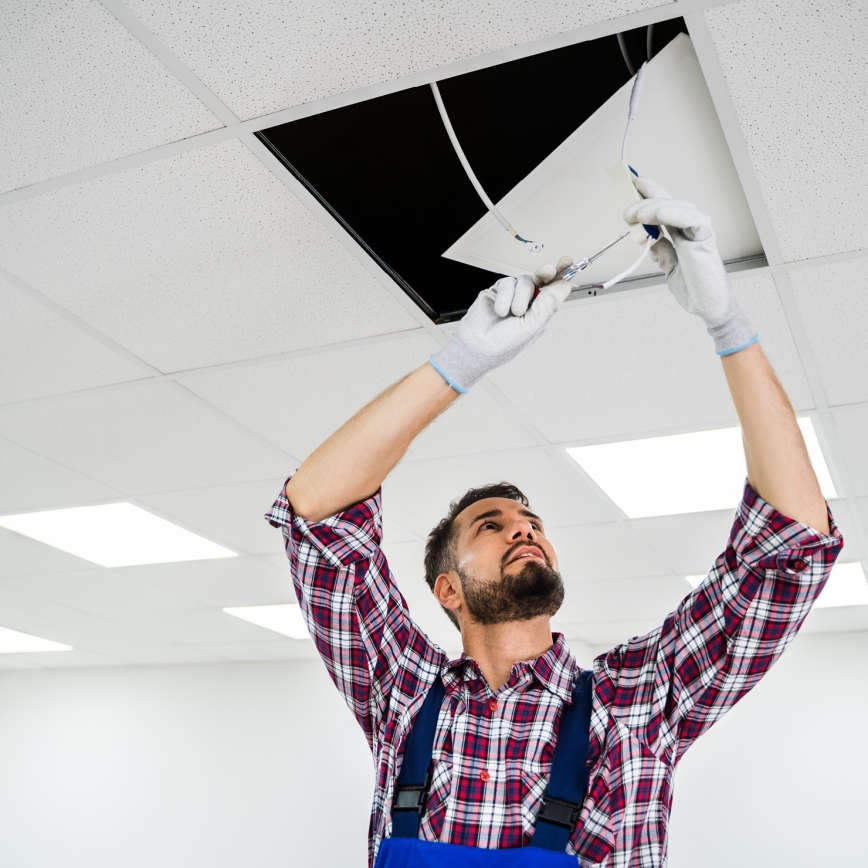 Вбудована стельова LED панель LED/40W/230V 4000K 60x60 см