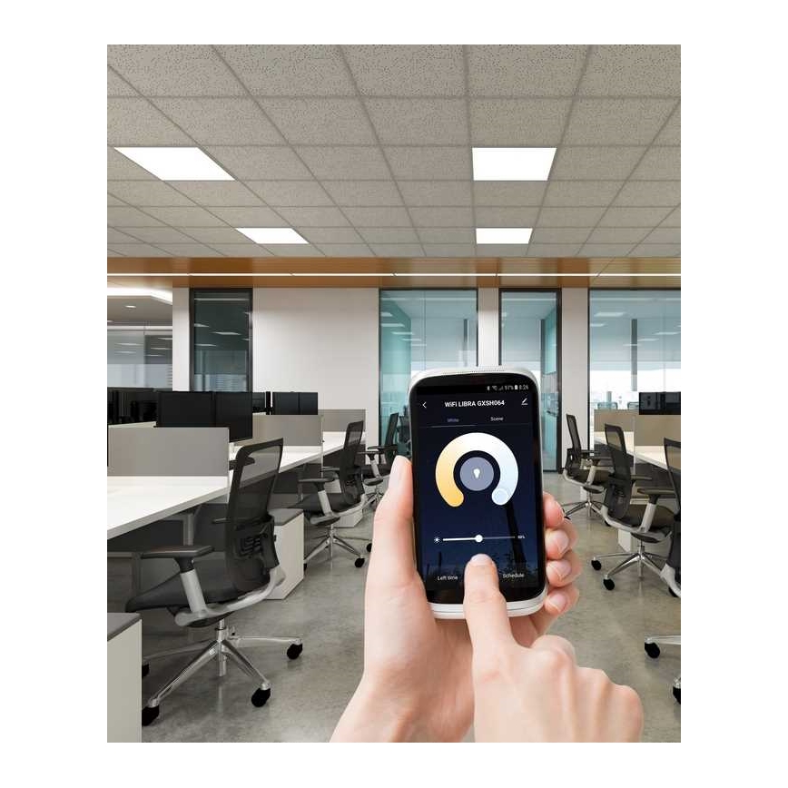 Вбудована стельова LED панель з регулюванням яскравості LIBRA LED/40W/230V 2900-6000K Wi-Fi Tuya