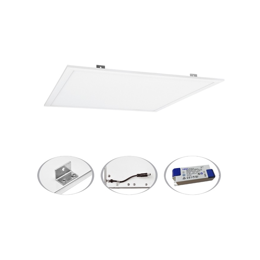 Вбудована стельова LED панель ZEUS LED/45W/230V 4000K