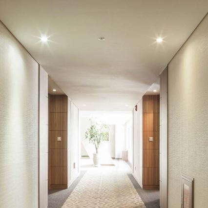 Вбудоване світильник GU10 діаметром 9 см чорний