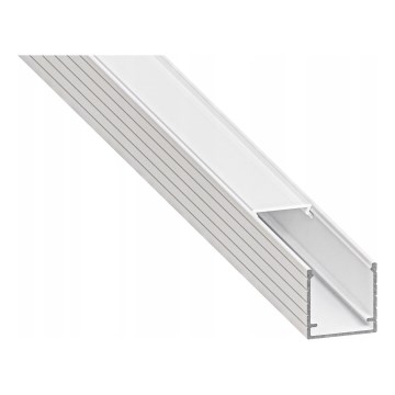 Вбудований профіль для LED-стрічок, 1 м, білий