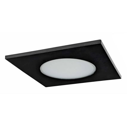 Вбудований стельовий LED світильник для ванної BONO LED/5W/230V 4000K IP65 чорний