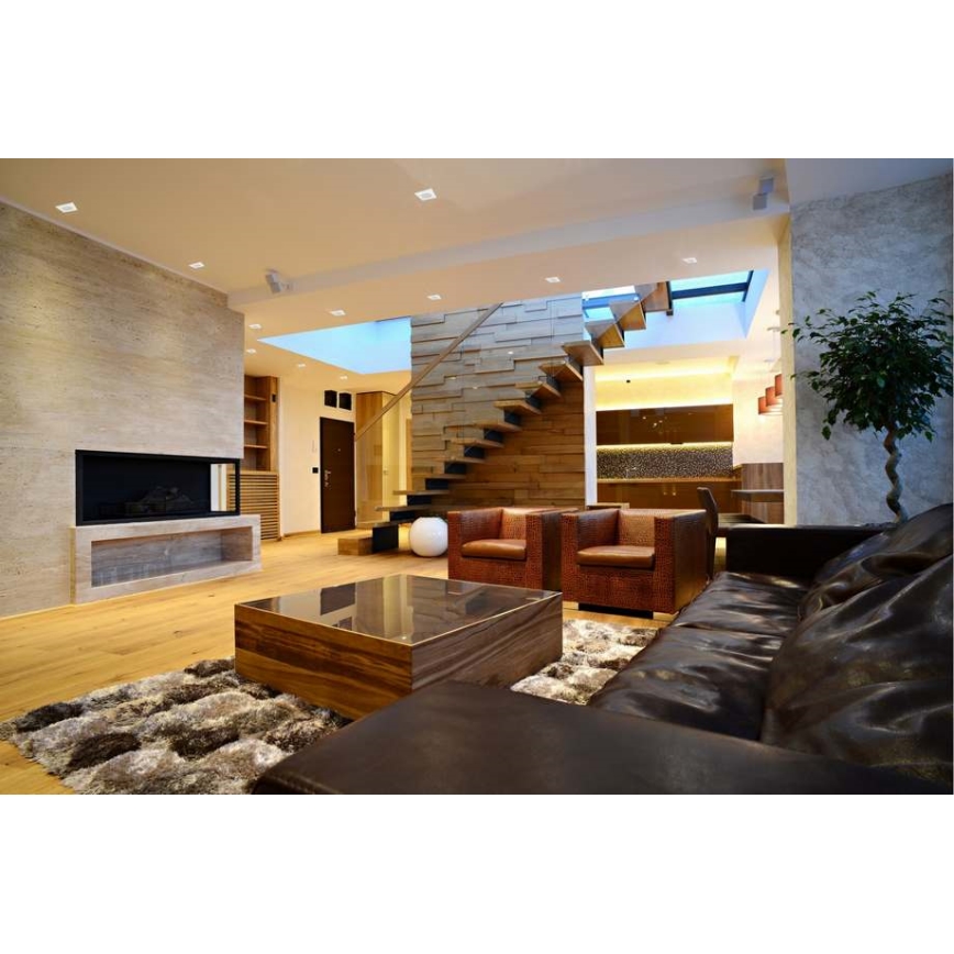 Вбудований стельовий LED світильник для ванної BONO LED/8W/230V 3000K IP65 білий