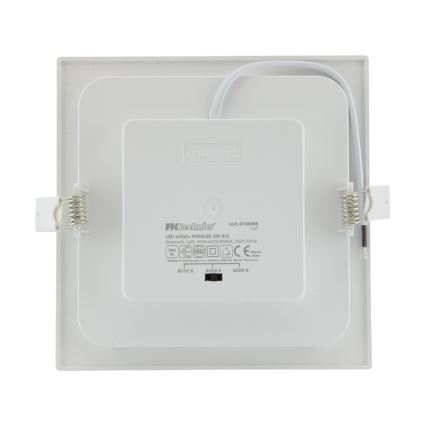 Вбудований стельовий LED світильник для ванної LED/12W/230V 3000/4000/6000K IP44