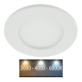 Вбудований стельовий LED світильник для ванної LED/6W/230V 3000/4000/6000K IP44