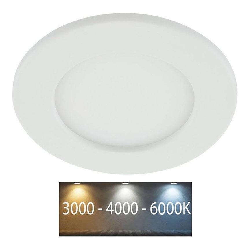 Вбудований стельовий LED світильник для ванної LED/6W/230V 3000/4000/6000K IP44