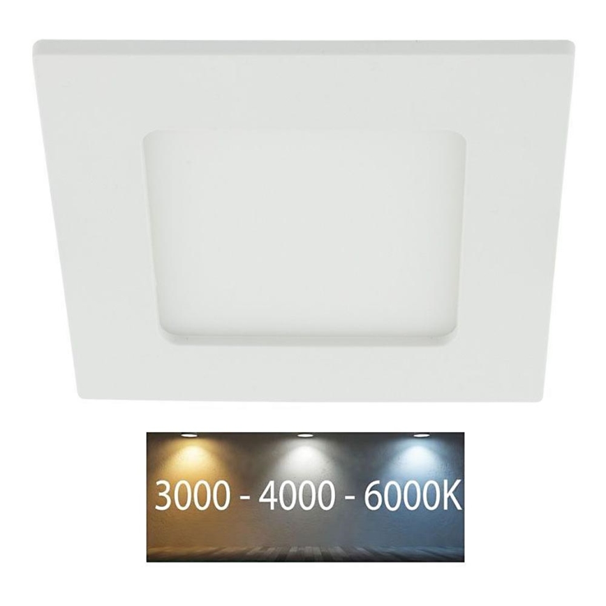 Вбудований стельовий LED світильник для ванної LED/6W/230V 3000/4000/6000K IP44