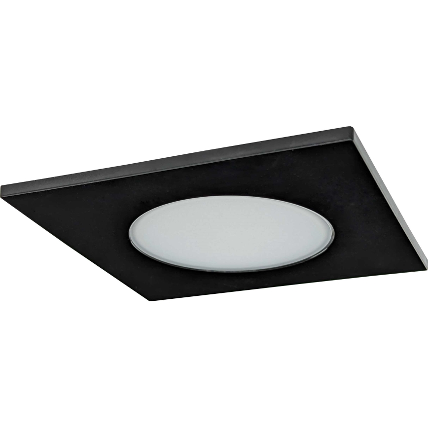 Вбудований стельовий LED світильник для ванної BONO LED/8W/230V 3000K IP65 чорний