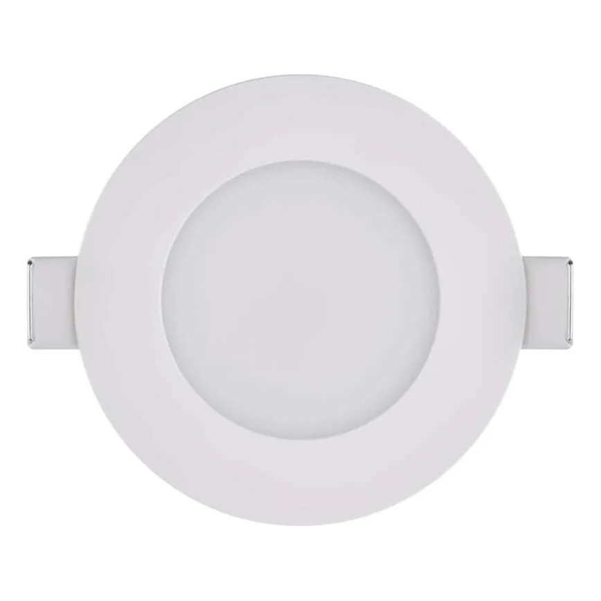 Вбудований стельовий LED світильник для ванної LORI LED/4,5W/230V IP65 2700/4000K діаметр 8,5 см білий