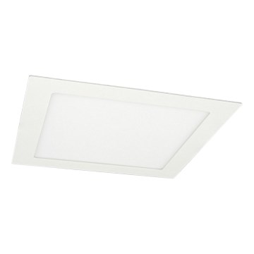 Вбудований стельовий LED світильник для ванної VEGA LED/24W/230V 3800K 29,8 см IP44 сніжно-білий