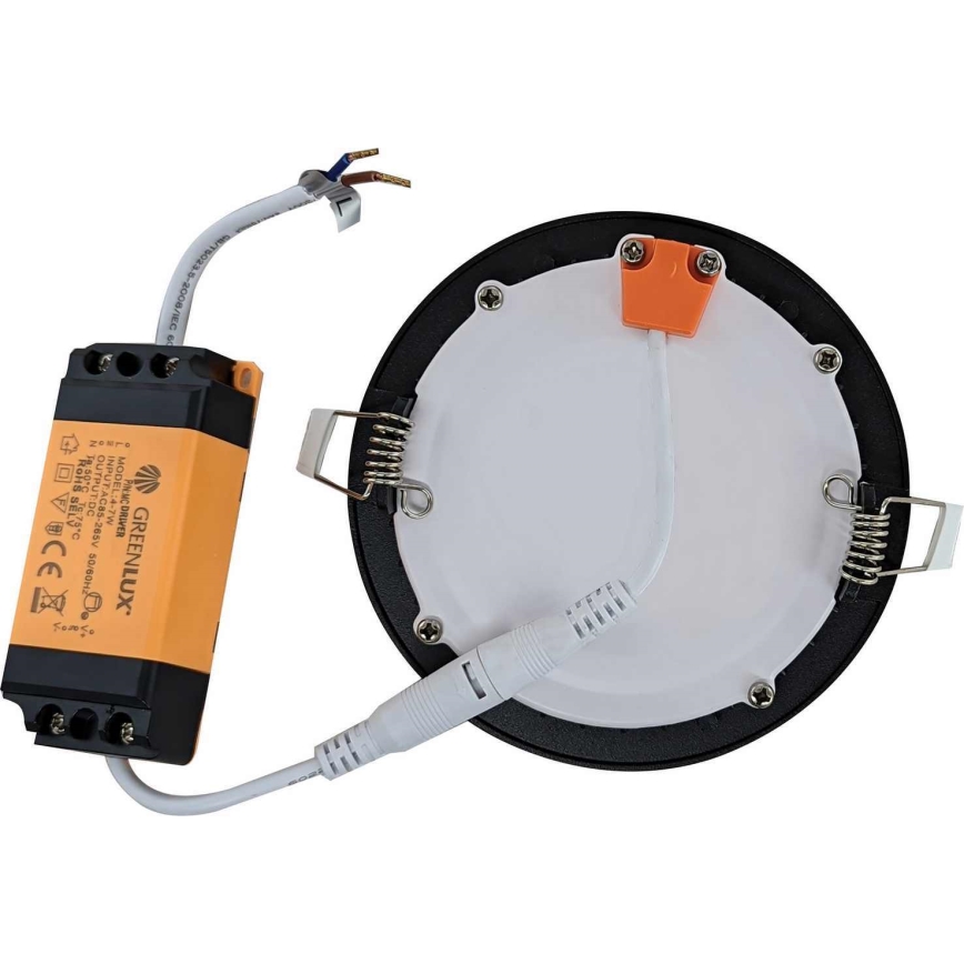 Вбудований стельовий LED світильник для ванної VEGA LED/6W/230V 2800K IP44