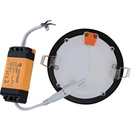 Вбудований стельовий LED світильник для ванної VEGA LED/6W/230V 3800K IP44