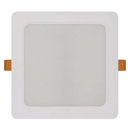 Вбудований стельовий LED світильник LED/18W/230V 17x17 cm білий
