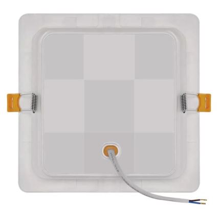 Вбудований стельовий LED світильник LED/18W/230V 17x17 cm білий