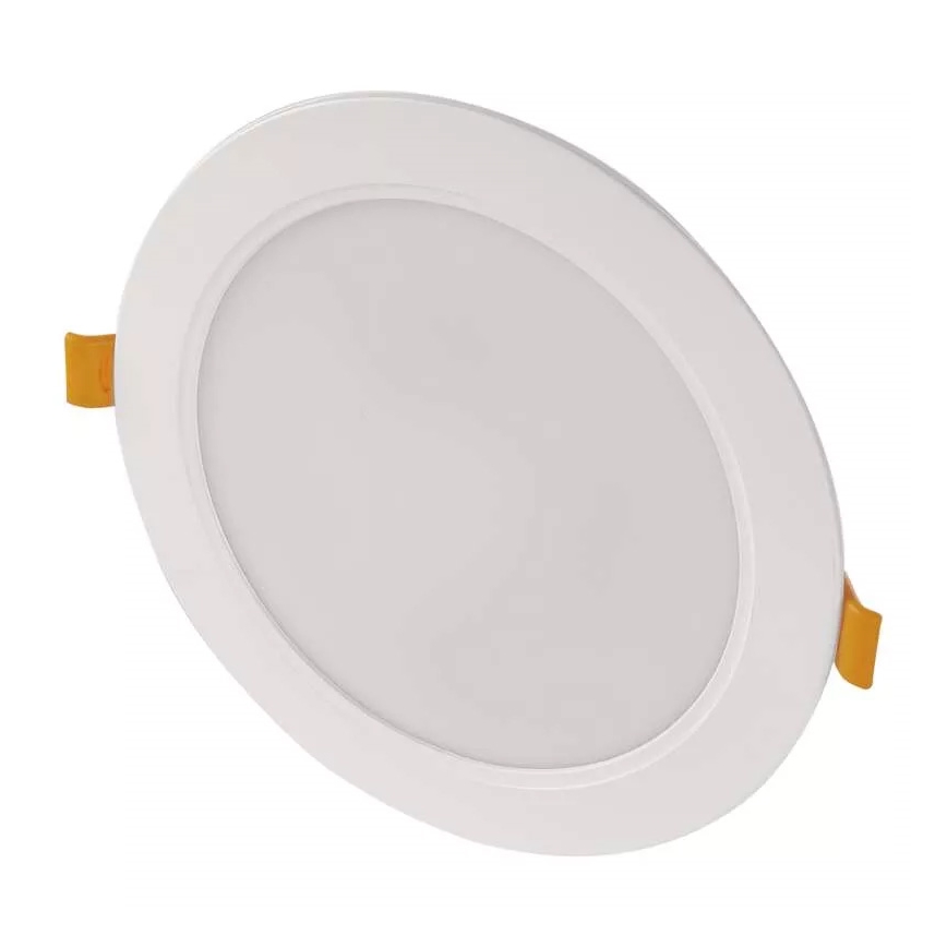Вбудований стельовий LED світильник LED/18W/230V діаметр 17 cm білий